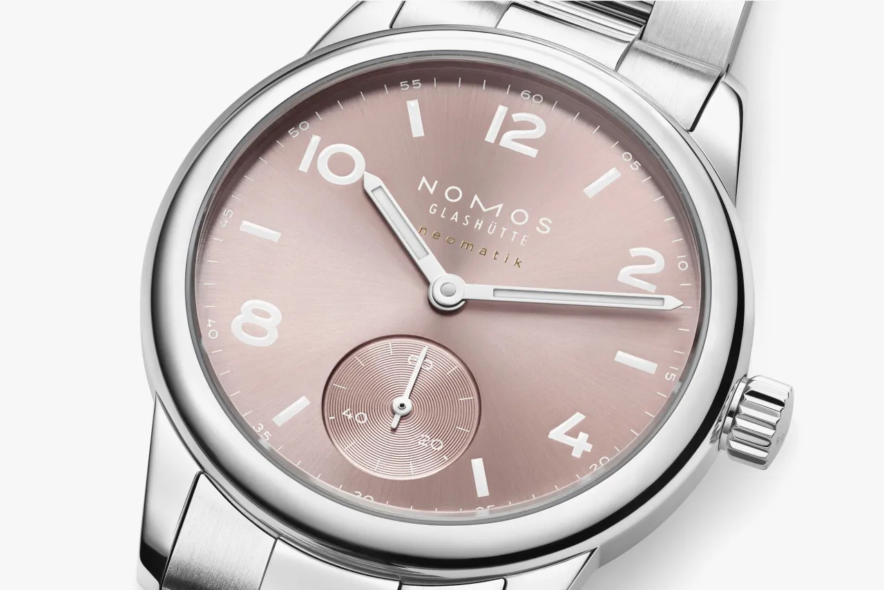 NOMOS Club Sport Neomatik 34 Rosé 756SB detay görseli 3