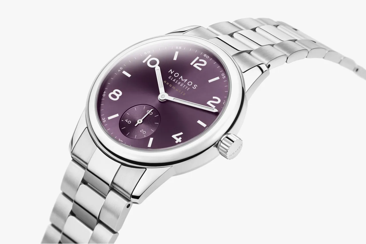 NOMOS Club Sport Neomatik 34 Purple 757SB detay görseli 2