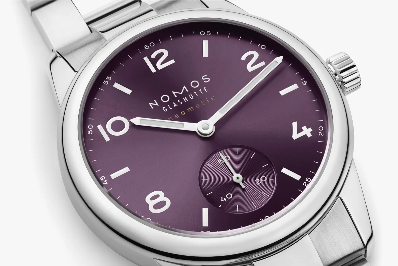NOMOS Club Sport Neomatik 34 Purple 757SB detay görseli 3