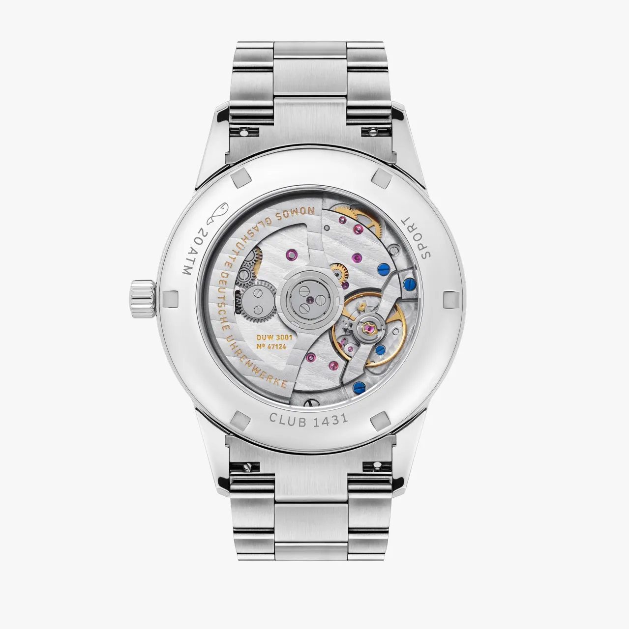 NOMOS Club Sport Neomatik Smoke 764 detay görseli 1
