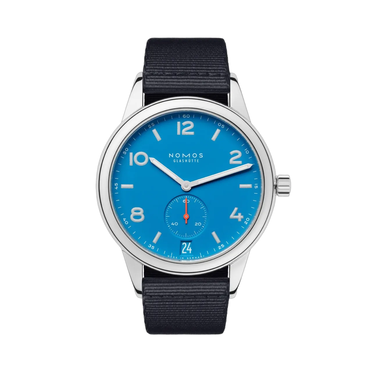 NOMOS Club Automatic Date Siren Blue 777