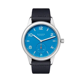 NOMOS Club Automatic Date Siren Blue 777