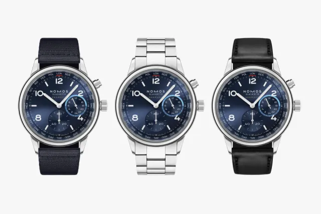 NOMOS Glashütte Club Sport Neomatik Worldtimer Blue 790 Görsel 10