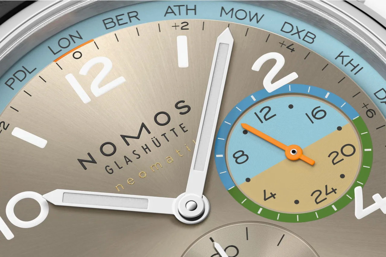 NOMOS Club Sport Neomatik Worldtimer Roam 790S10 detay görseli 4