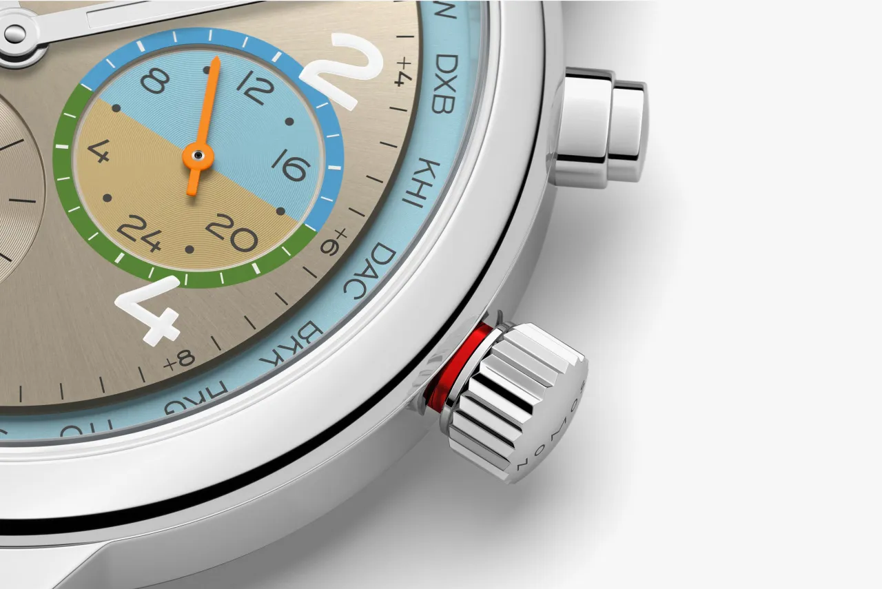 NOMOS Club Sport Neomatik Worldtimer Roam 790S10 detay görseli 5