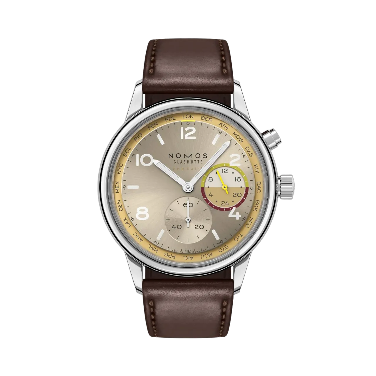 NOMOS Glashütte Club Sport Neomatik Worldtimer Reverie 790S11