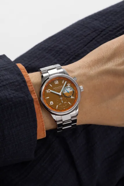 NOMOS Glashütte Club Sport Neomatik Worldtimer Canyon 790S3 Görsel 11