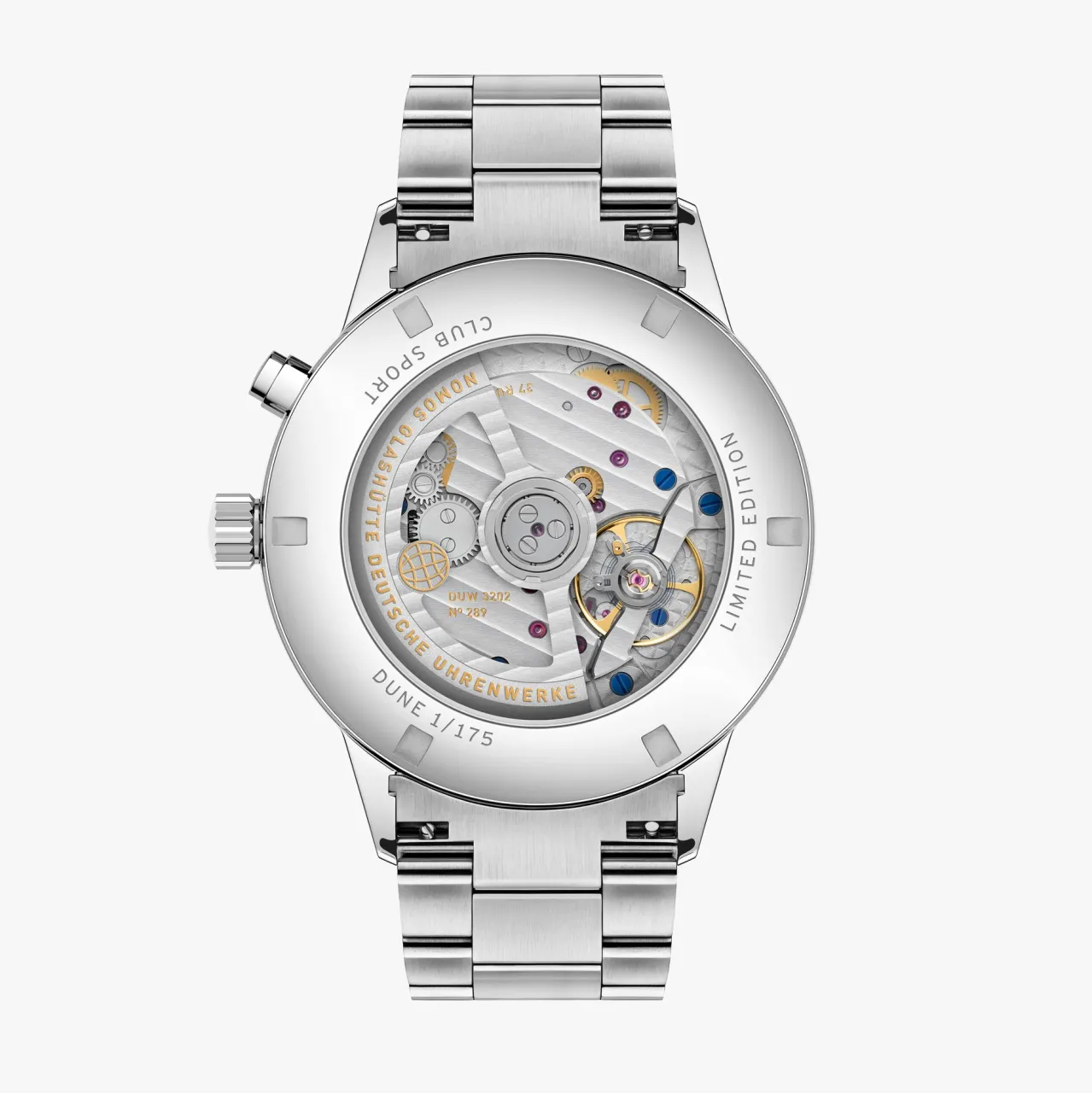 NOMOS Glashütte Club Sport Neomatik Worldtimer Dune 790S6 detay görseli 1
