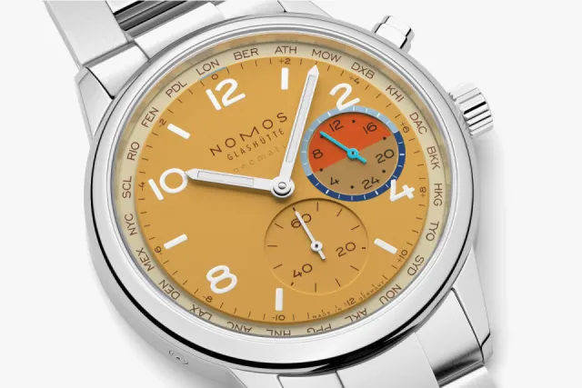 NOMOS Glashütte Club Sport Neomatik Worldtimer Dune 790S6 Görsel 4