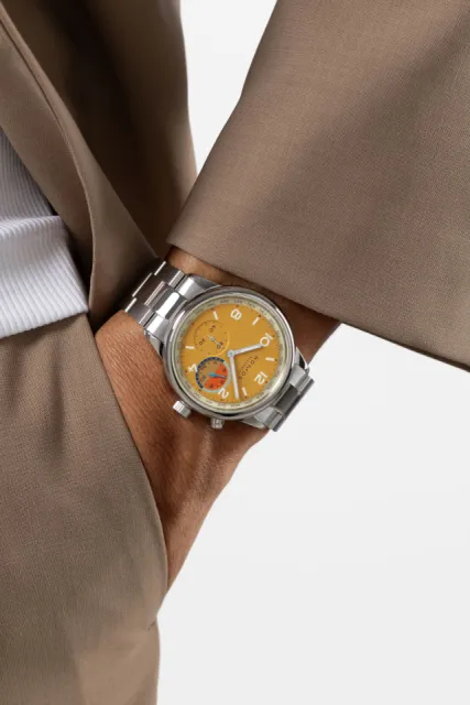 NOMOS Glashütte Club Sport Neomatik Worldtimer Dune 790S6 Görsel 11