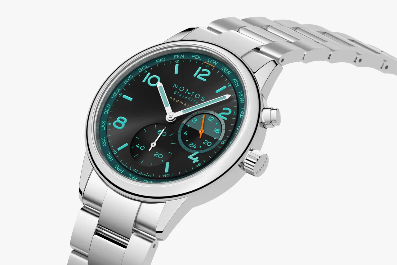 NOMOS Club Sport neomatik Worldtimer Trace 790S7 detay görseli 2