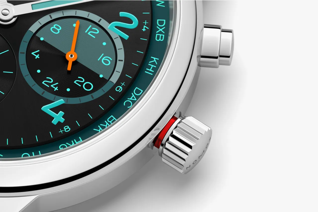 NOMOS Club Sport neomatik Worldtimer Trace 790S7 detay görseli 4