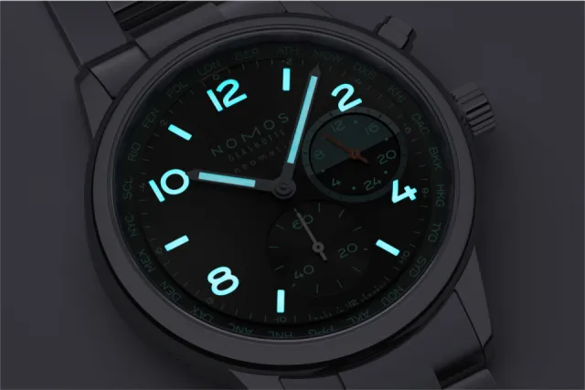 NOMOS Club Sport neomatik Worldtimer Trace 790S7 Görsel 7