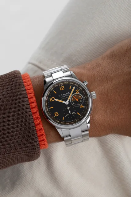 NOMOS Glashütte Club Sport neomatik Worldtimer Grid 790S8 Görsel 11