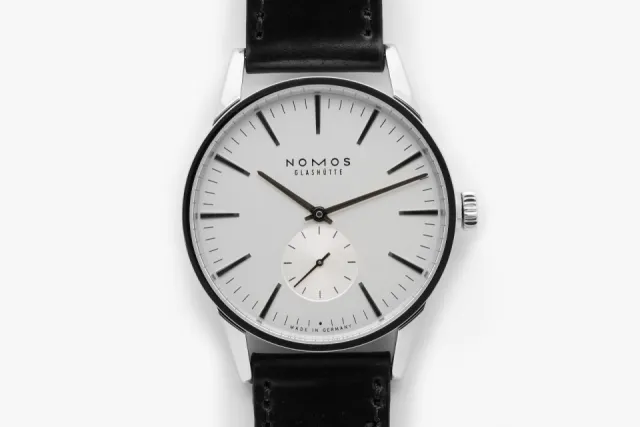 NOMOS Glashütte Zürich Otomatik Beyaz Gümüş 8012 Görsel 4