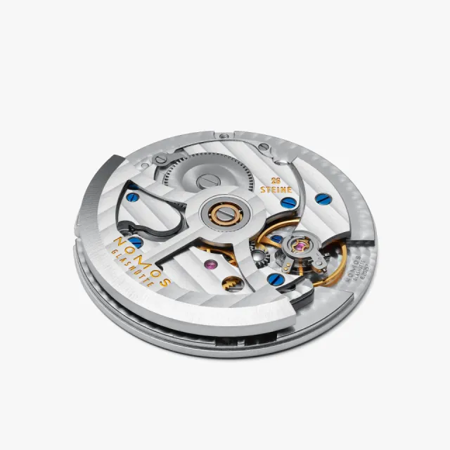 NOMOS Glashütte Zürich Otomatik Beyaz Gümüş 8012 Görsel 7
