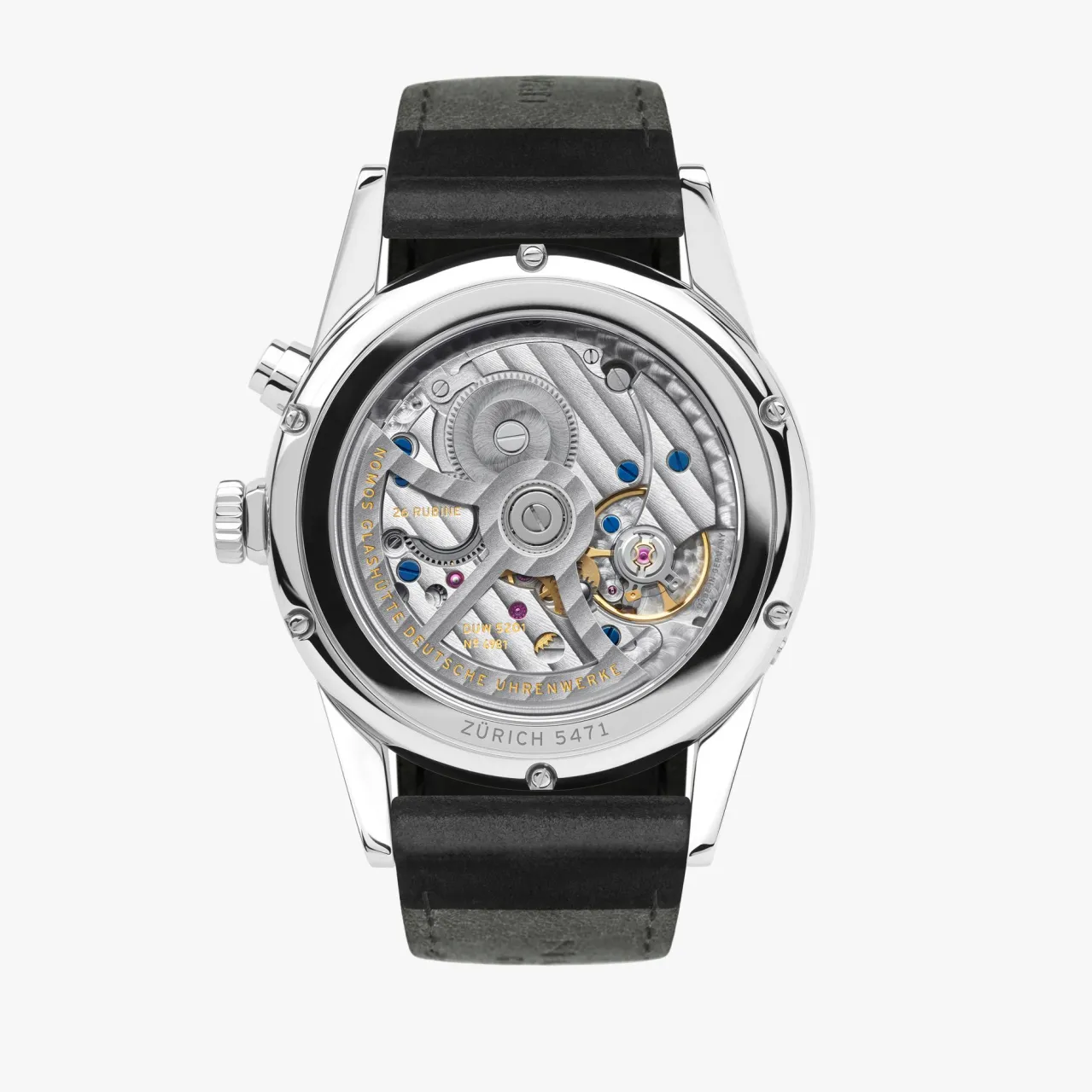 NOMOS Glashütte Zürich Worldtimer Otomatik Beyaz 805 detay görseli 1