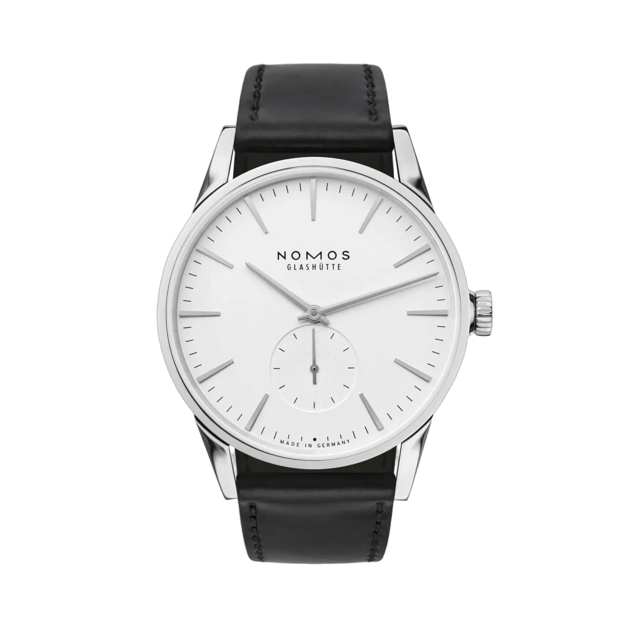 NOMOS Glashütte Zürich Otomatik Beyaz Gümüş Plaka 806