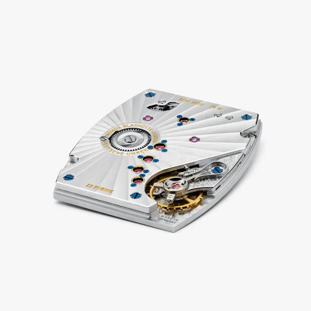 NOMOS Lux White Gold Light Blue Otomatik 920 Görsel 6