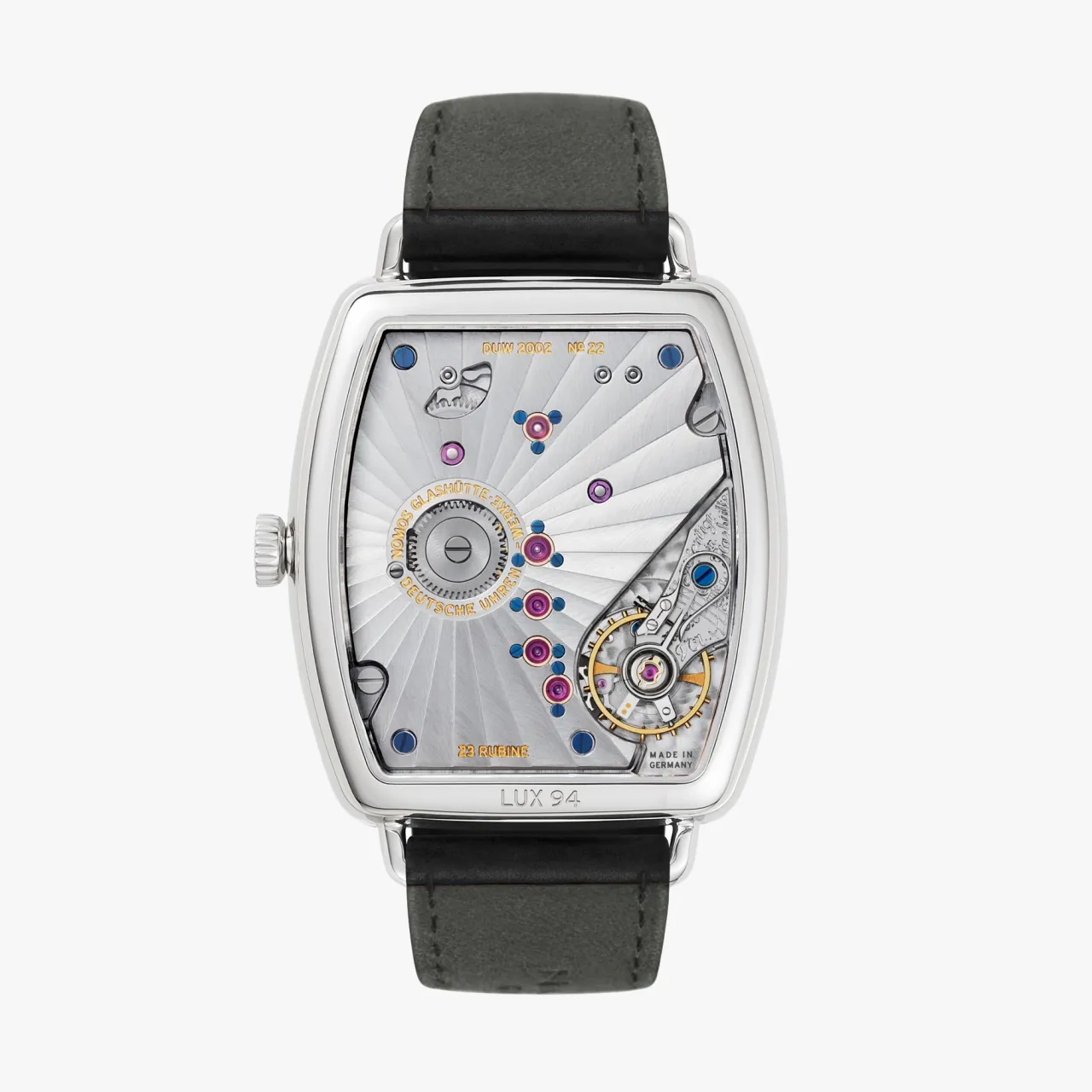 NOMOS Glashütte Lux White Gold Light 921 detay görseli 1