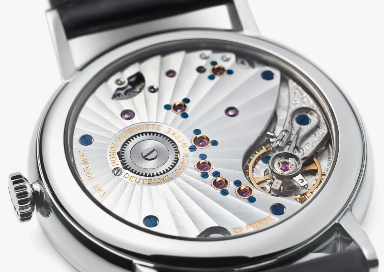 NOMOS Glashütte Lambda White Gold 931 detay görseli 3