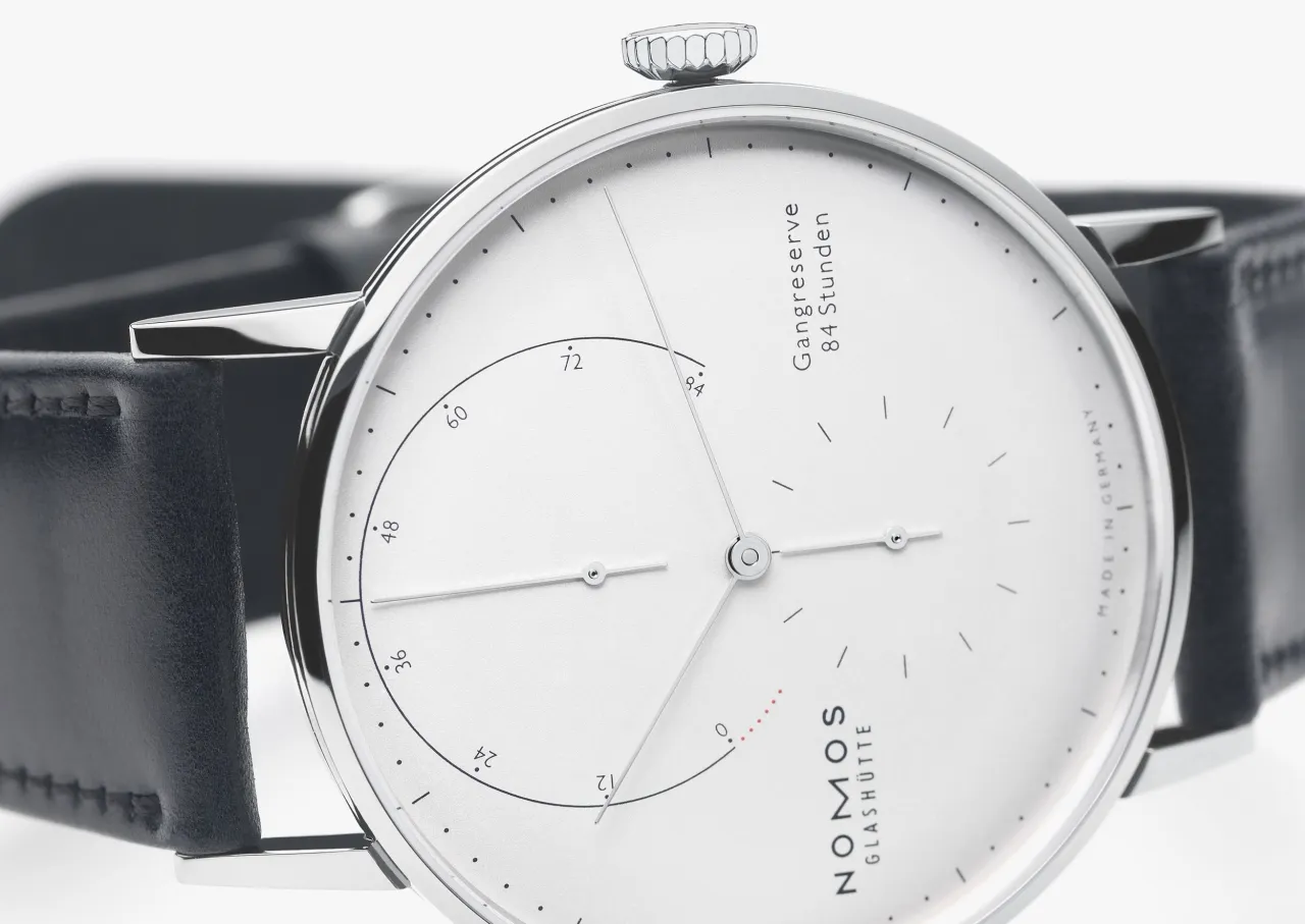 NOMOS Glashütte Lambda White Gold 931 detay görseli 4