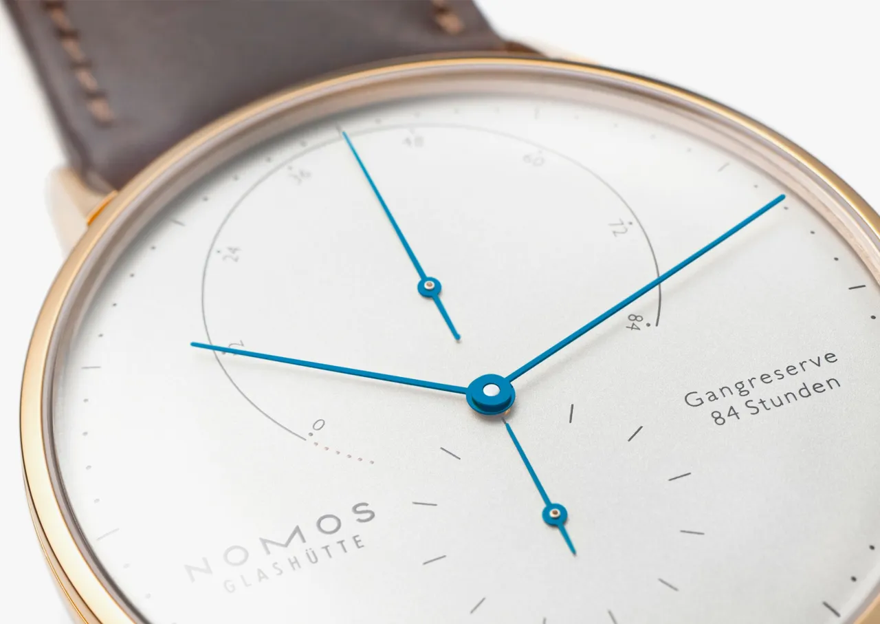 NOMOS Glashütte Lambda Rose Gold 932 detay görseli 2