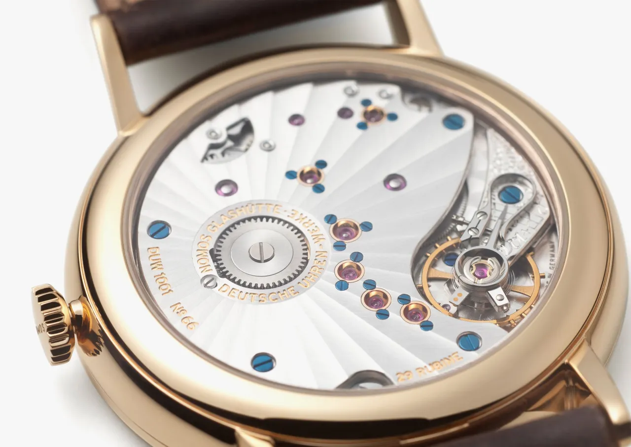 NOMOS Glashütte Lambda Rose Gold 932 detay görseli 3