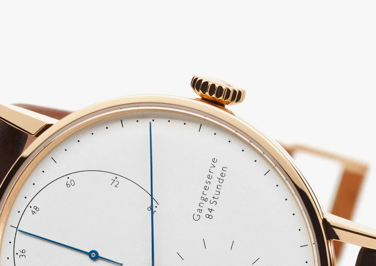 NOMOS Glashütte Lambda Rose Gold 932 detay görseli 4