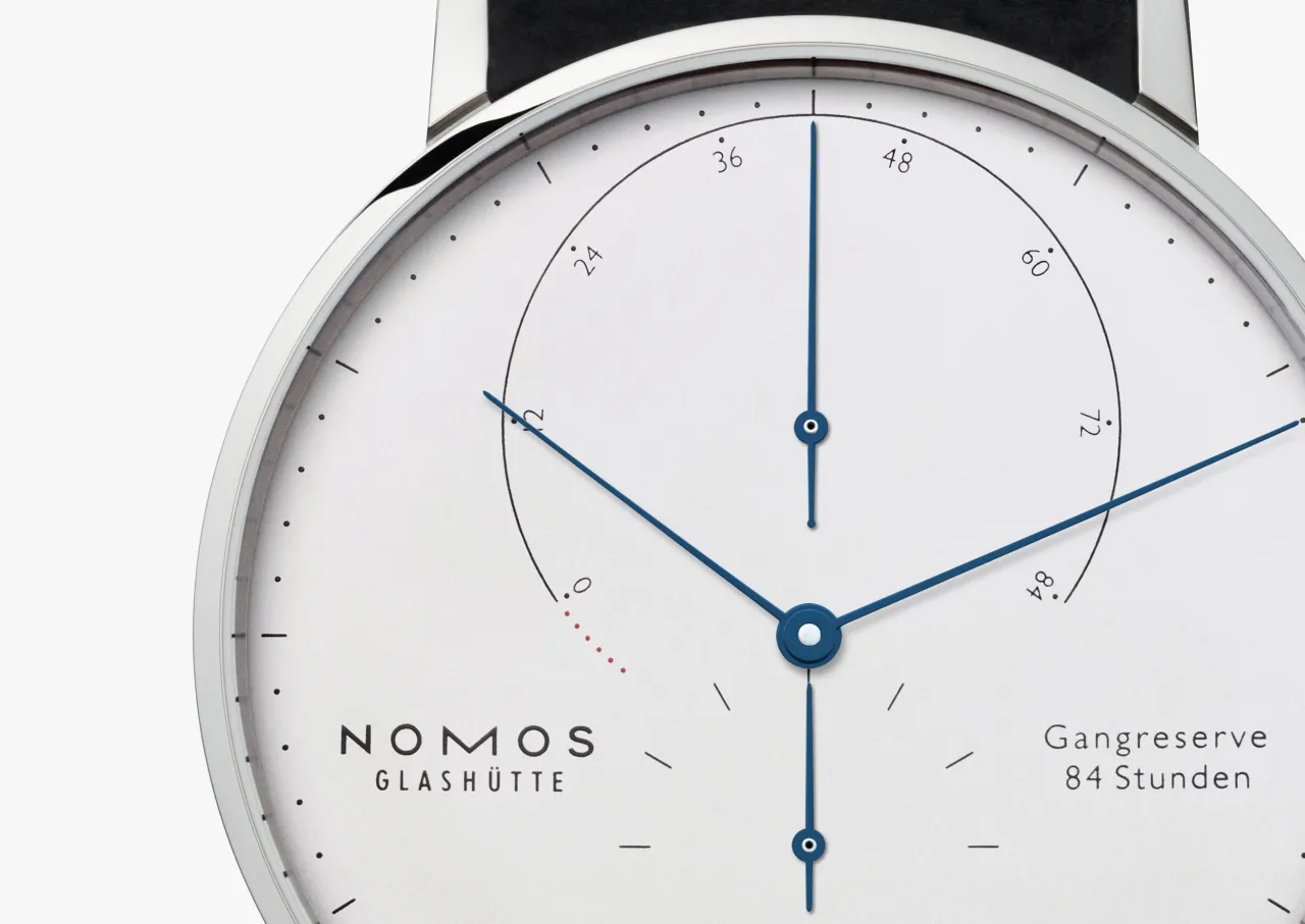 NOMOS Lambda White Gold Otomatik 933 detay görseli 2