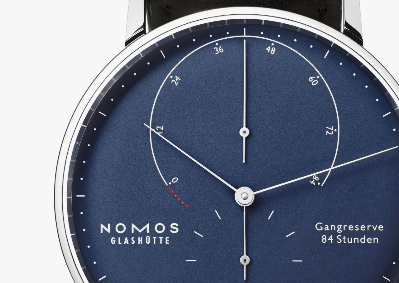 NOMOS Glashütte Lambda Deep Blue 935 detay görseli 2
