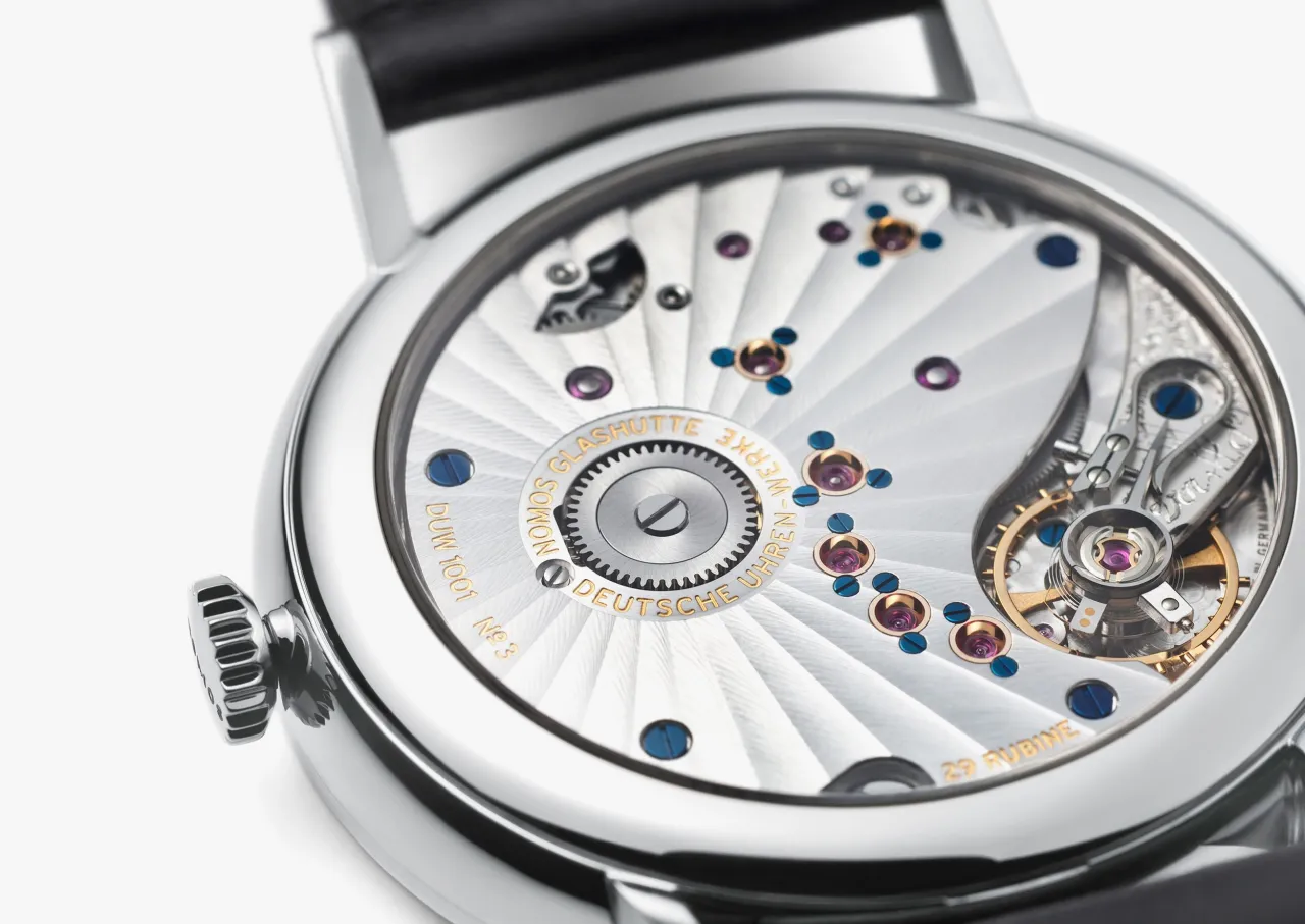 NOMOS Glashütte Lambda Deep Blue 935 detay görseli 3