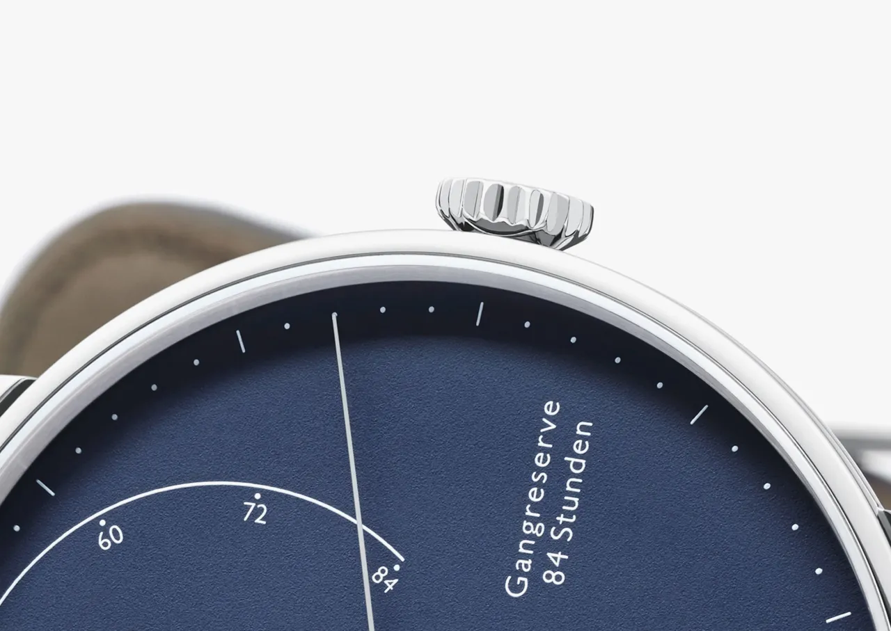 NOMOS Glashütte Lambda Deep Blue 935 detay görseli 4