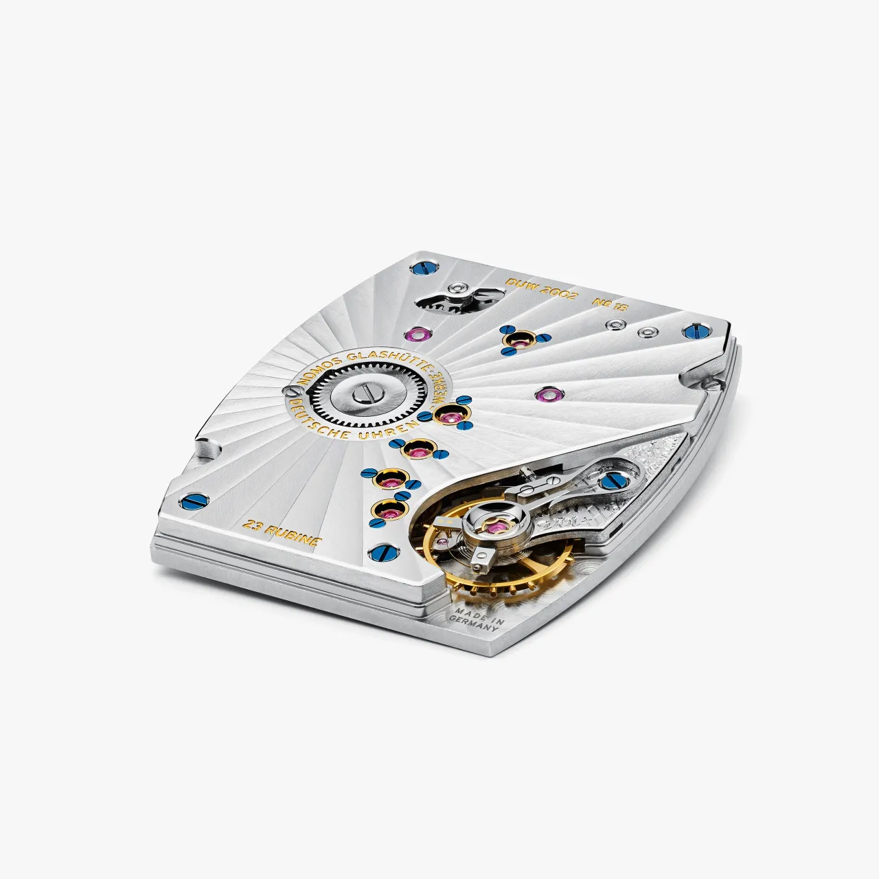 NOMOS Glashütte Lux Zikade Lemon Yellow 941 detay görseli 5