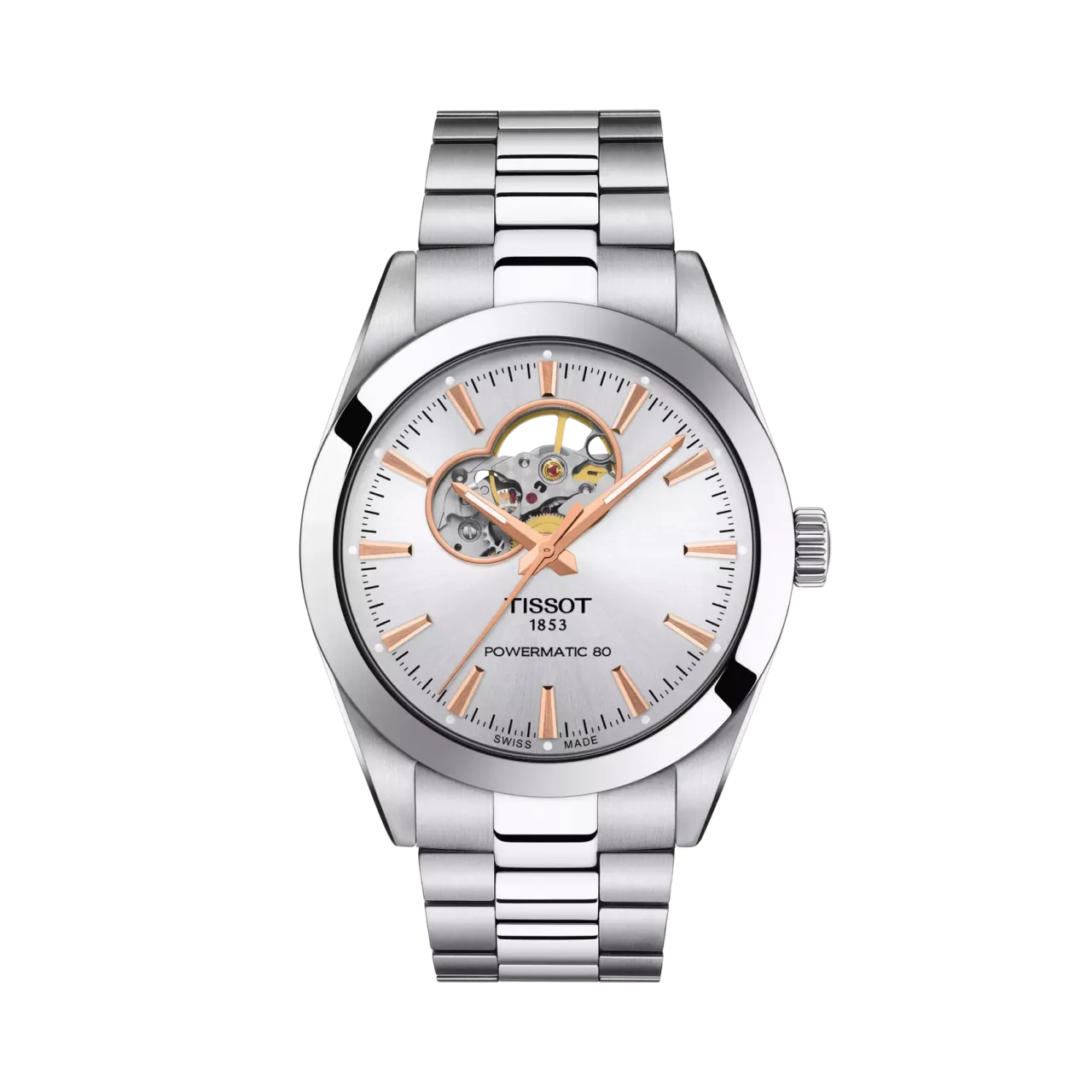 Tissot Gentleman Powermatic 80 Open Heart T1274071103101