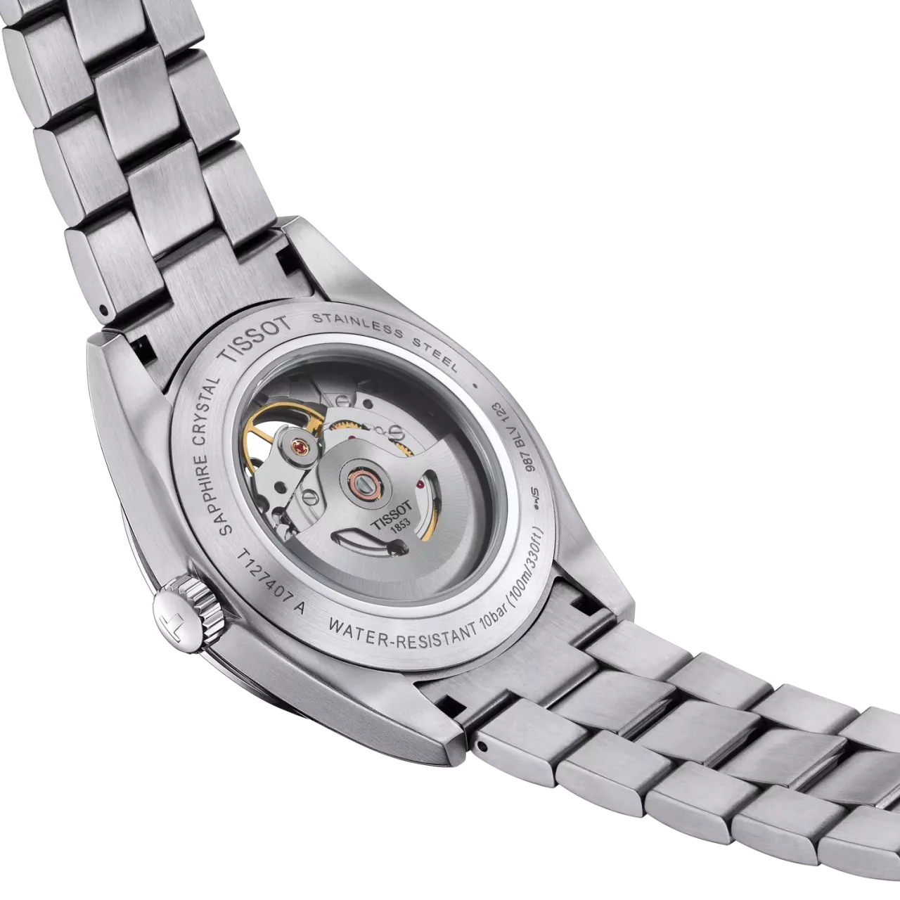 Tissot Gentleman Powermatic 80 Open Heart T1274071103101 detay görseli 2