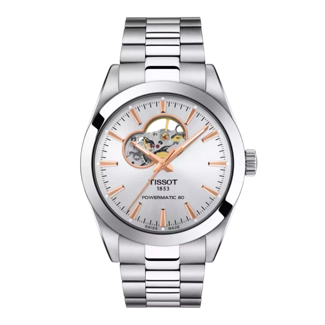 Tissot Gentleman Powermatic 80 Open Heart T1274071103101 Ana Görsel