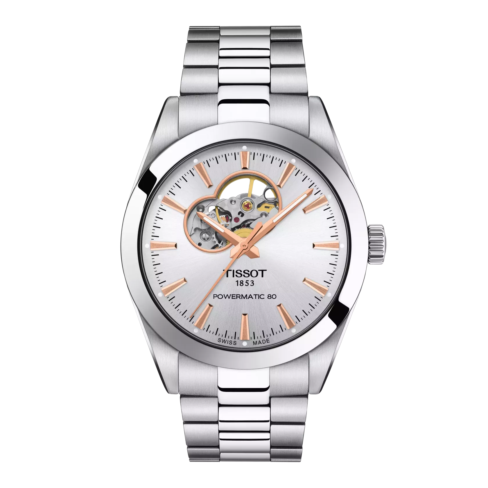 Tissot Gentleman Powermatic 80 Open Heart T1274071103101