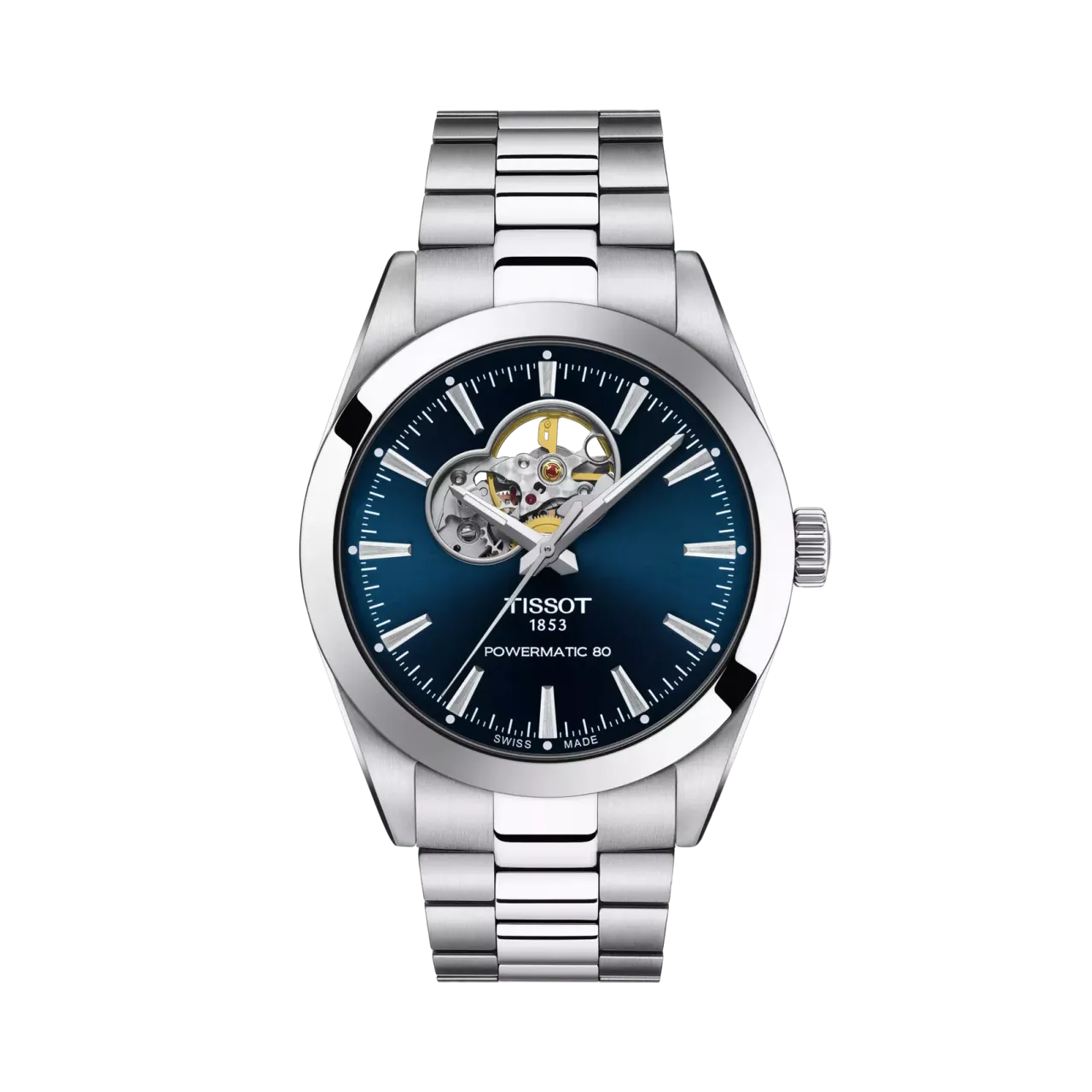 Tissot Gentleman Powermatic 80 Open Heart T1274071104101