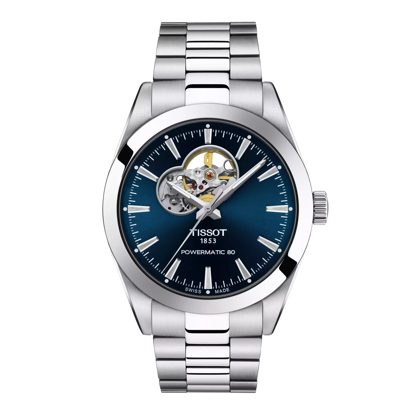Tissot Gentleman Powermatic 80 Open Heart T1274071104101