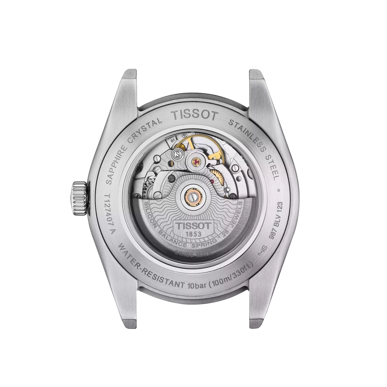 Tissot Gentleman Powermatic 80 Silicium T1274071105100 detay görseli 1