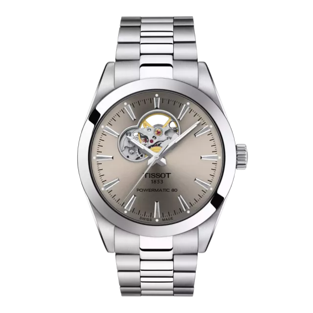 Tissot Gentleman Powermatic 80 Open Heart T1274071108100 Ana Görsel