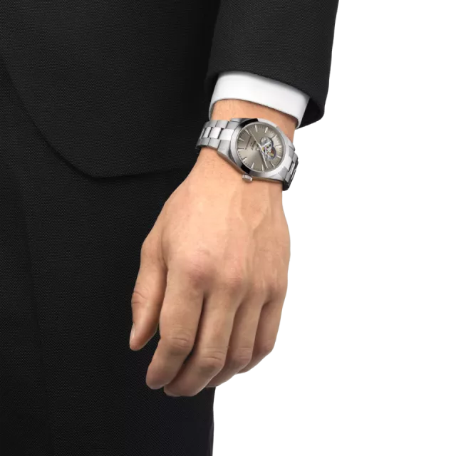 Tissot Gentleman Powermatic 80 Open Heart T1274071108100 Görsel 5