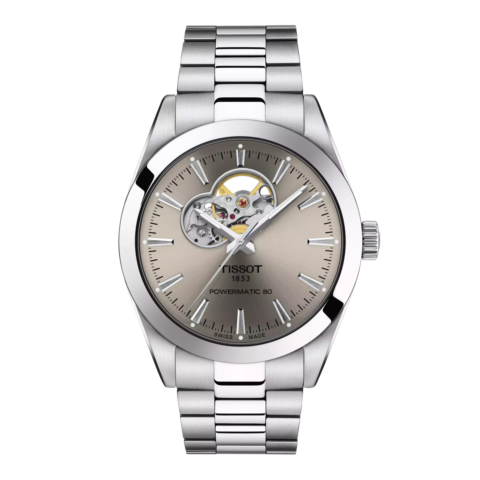 Tissot Gentleman Powermatic 80 Open Heart T1274071108100