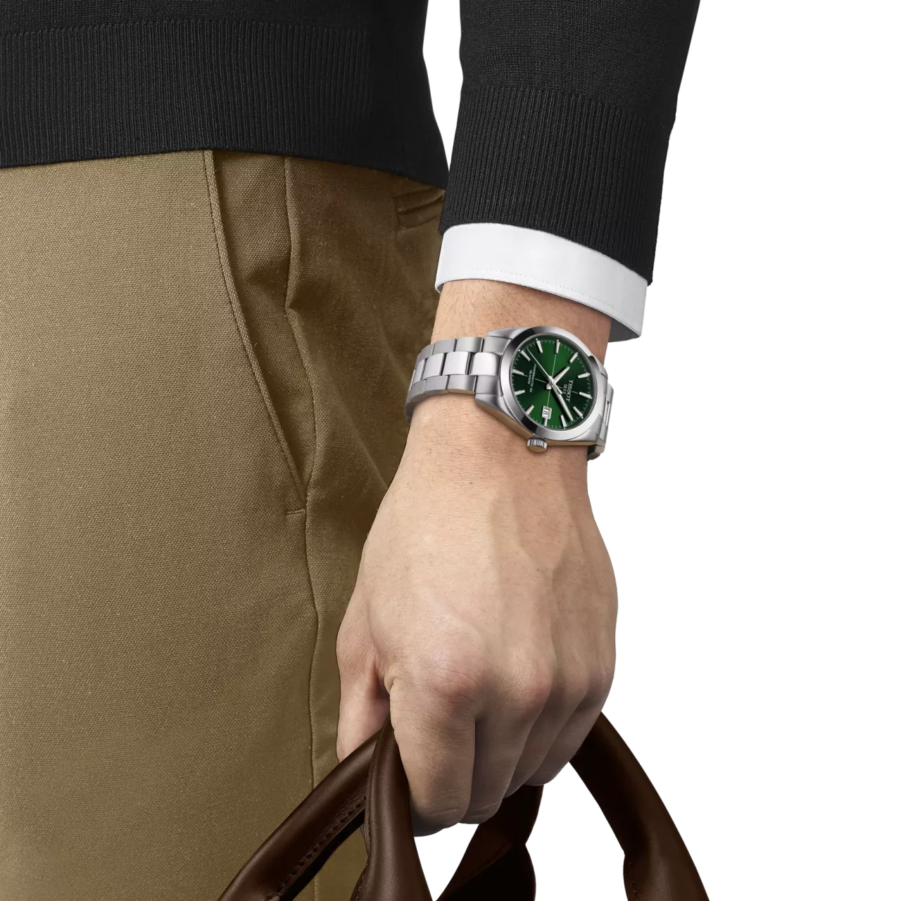 Tissot Gentleman Powermatic 80 Silicium T1274071109101 detay görseli 4