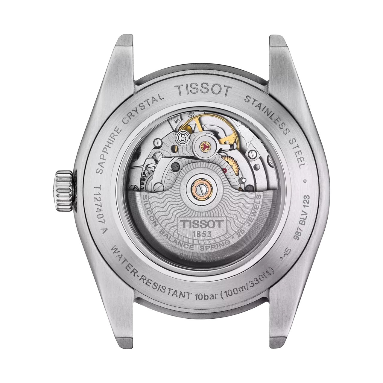 Tissot Gentleman Powermatic 80 Silicium T1274071109101 detay görseli 1