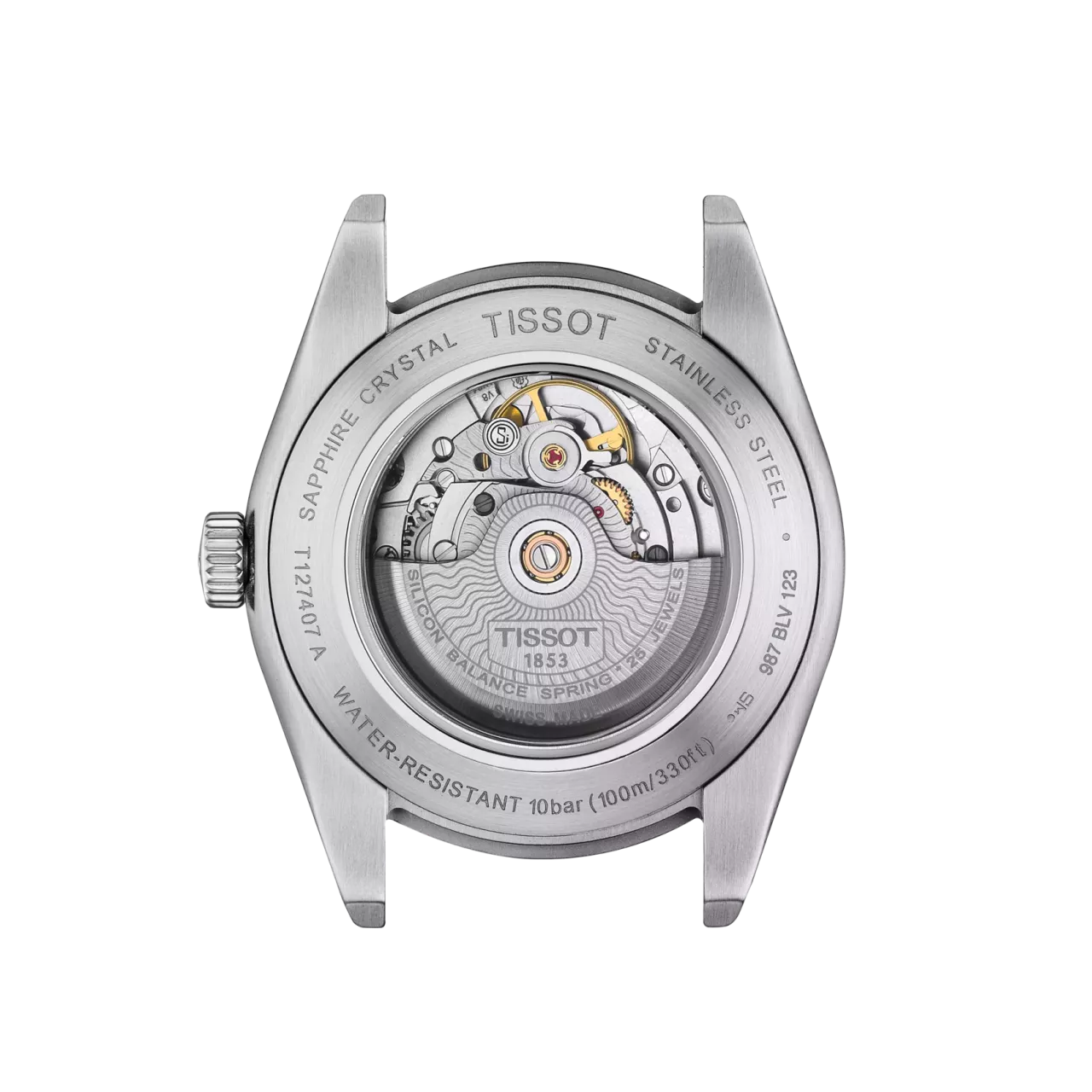 Tissot Gentleman Powermatic 80 Silicium T1274071135100 detay görseli 1