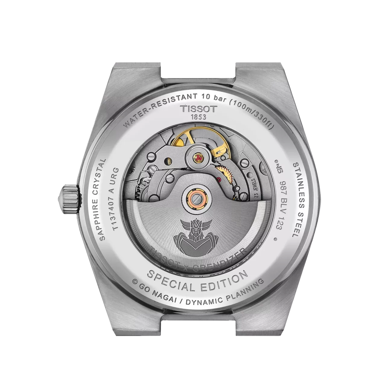 Tissot PRX UFO Robot Grendizer T1374071104102 detay görseli 2