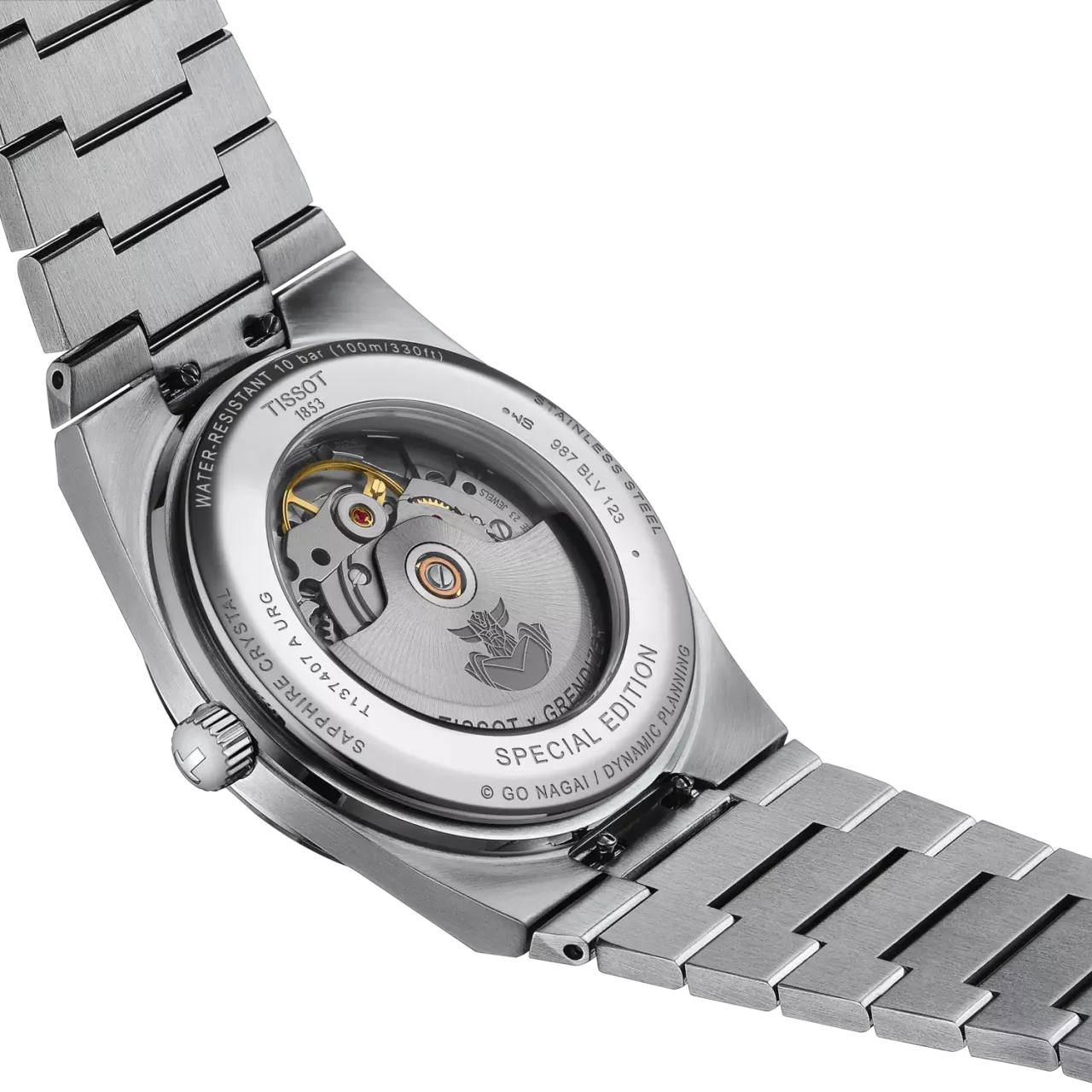 Tissot PRX UFO Robot Grendizer T1374071104102 detay görseli 3