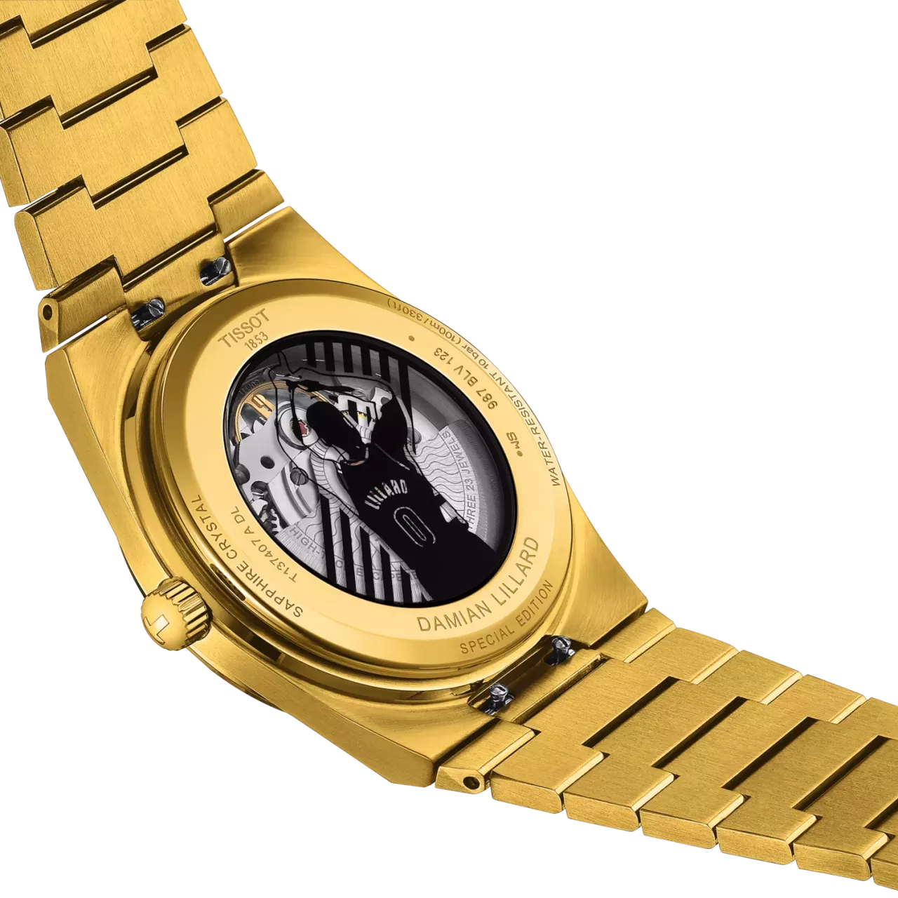 Tissot PRX Powermatic 80 Damian Lillard Special Edition T1374073305100 detay görseli 2